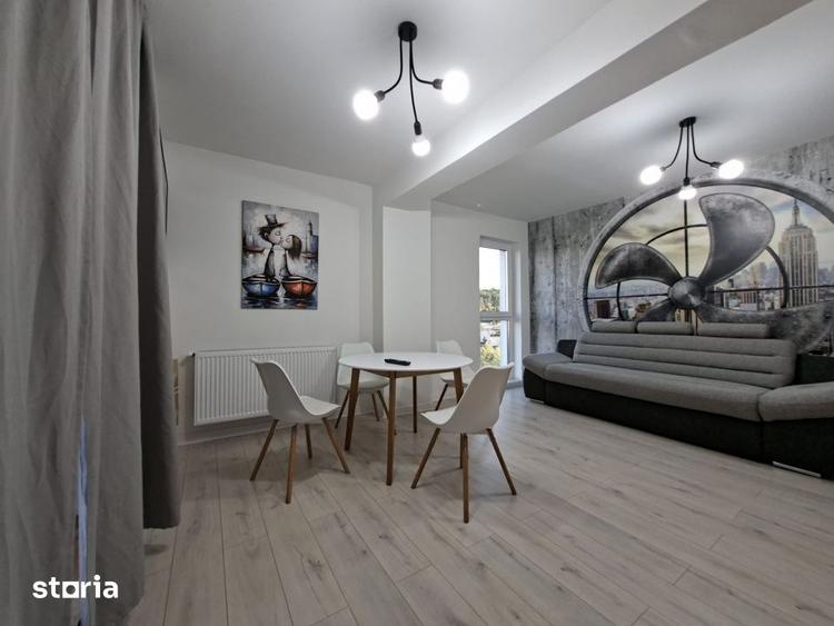 Apartament cu 2 camere semidecomandat, mobilat în Dâmbul Rotund