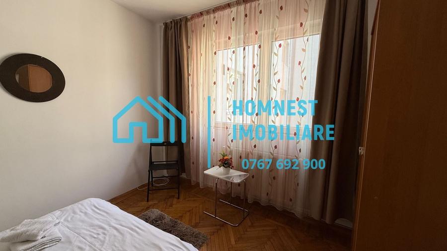 Apartament cu 2 camere semidecomandat, mobilat în Calea Victoriei