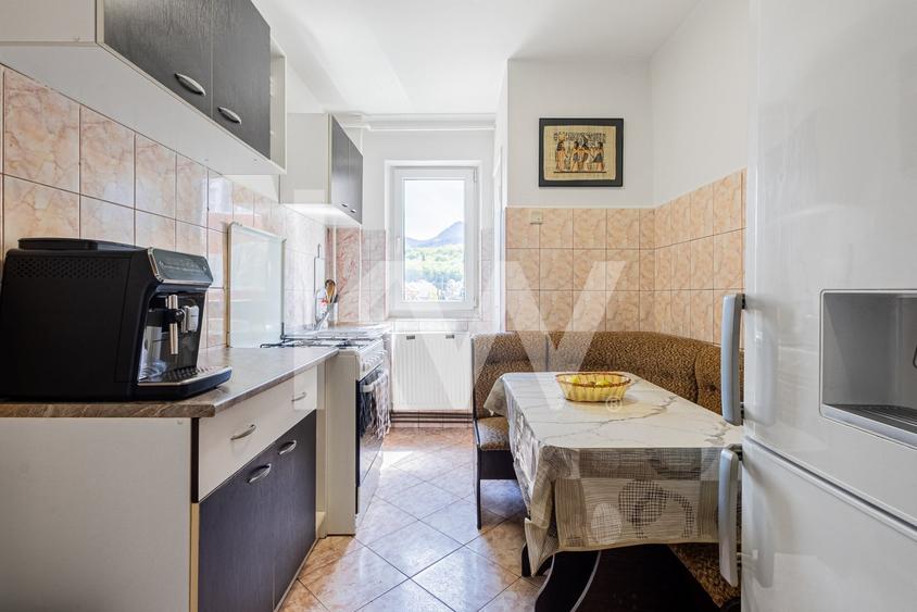 Apartament cu 2 camere semidecomandat, mobilat în Noua