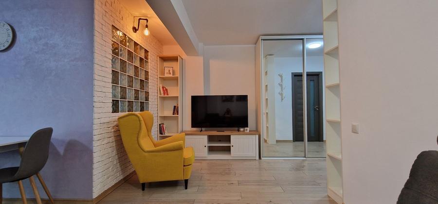 Proprietar Inchiriez apartament cu 1 camera + nisa de dormit - 7