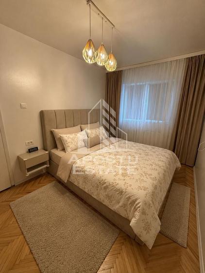 Apartament cu 3 camere semidecomandat, mobilat în Telegrafului