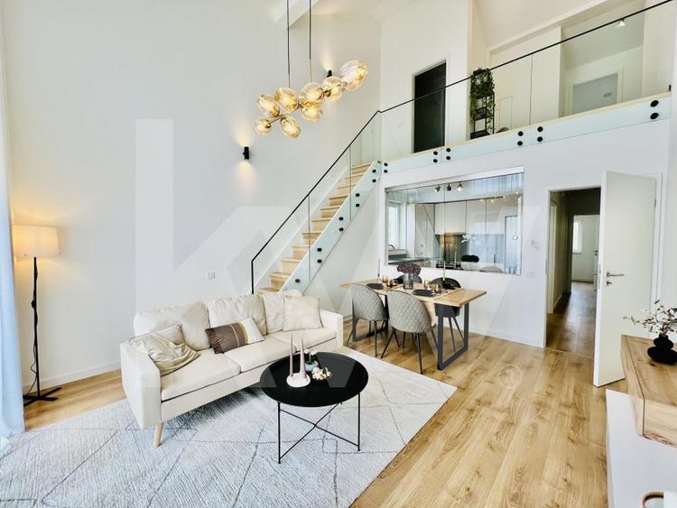 Penthouse 4 camere - mobilat si utilat, intabulat - 24