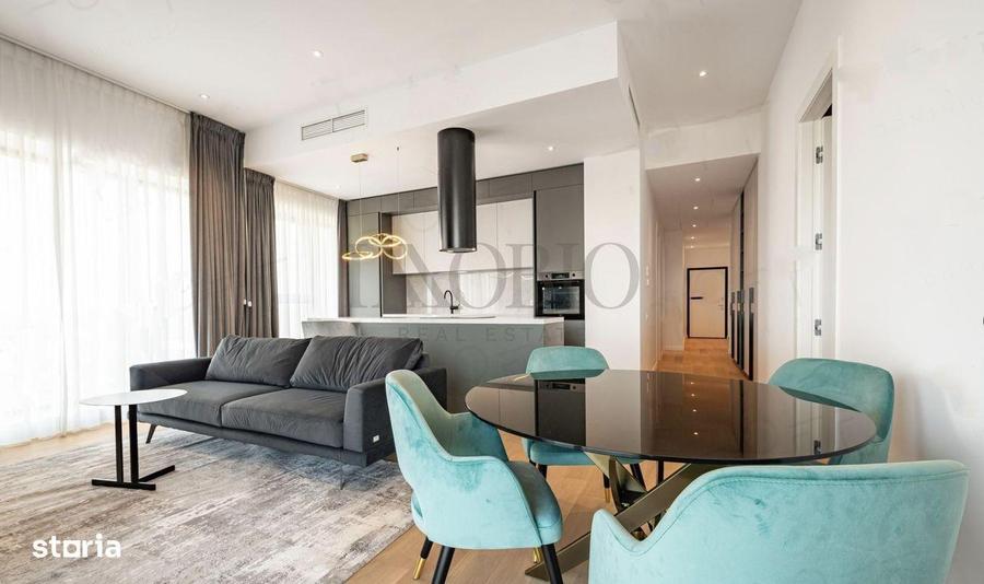 Apartament cu 4 camere, mobilat în Tei