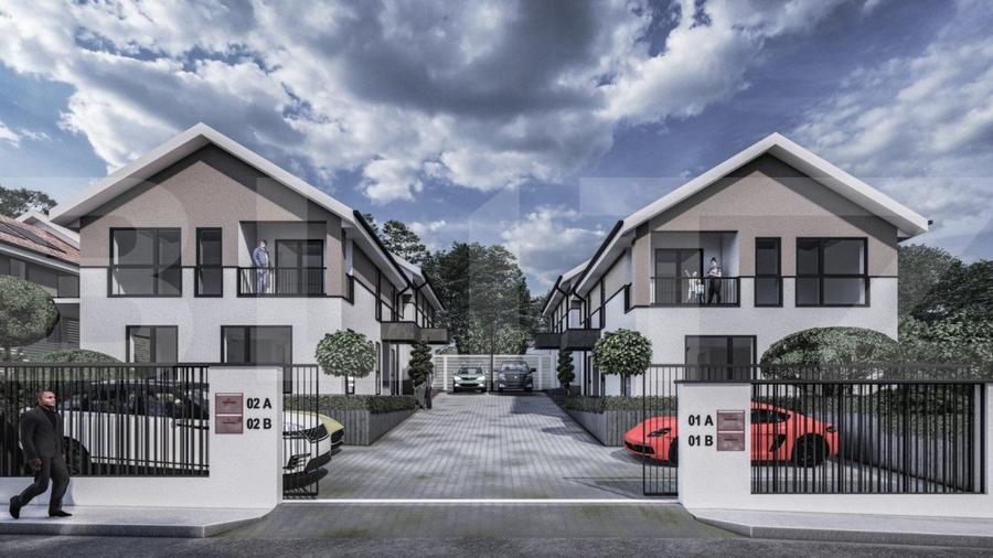 Casă individuală cu 5 camere cu Teren 265 Mp în Exterior Nord