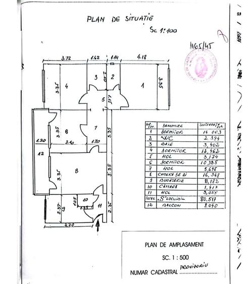 Apartament cu 4 camere semidecomandat în Gorjului