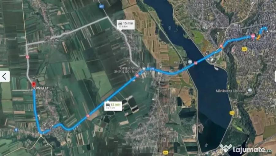 Teren de 4445 mp, în Găneasa