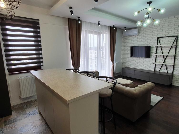 Apartament cu 2 camere semidecomandat, mobilat în Europa