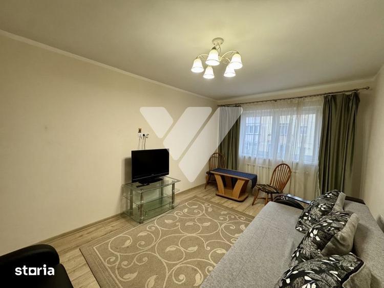 Apartament cu 2 camere decomandat, mobilat în Valea Aurie