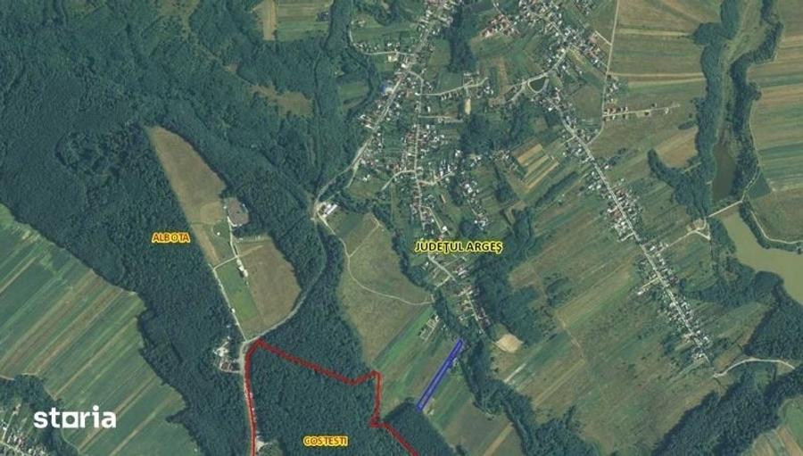 Teren de 4870 mp, în Albota