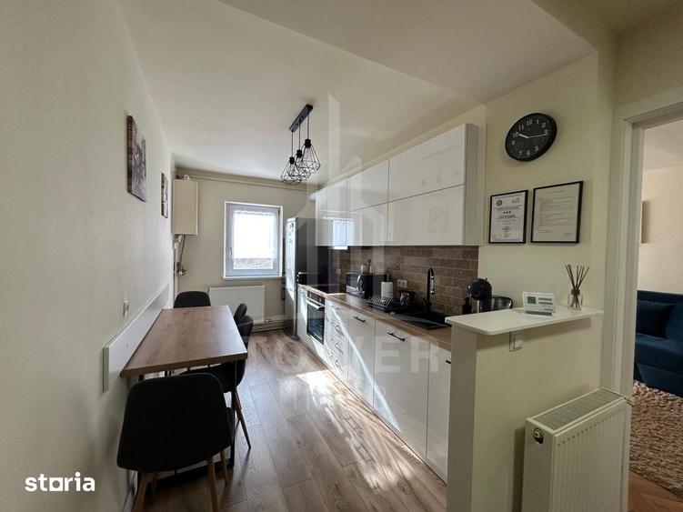 Apartament cu 3 camere, mobilat în Calea Dumbrăvii
