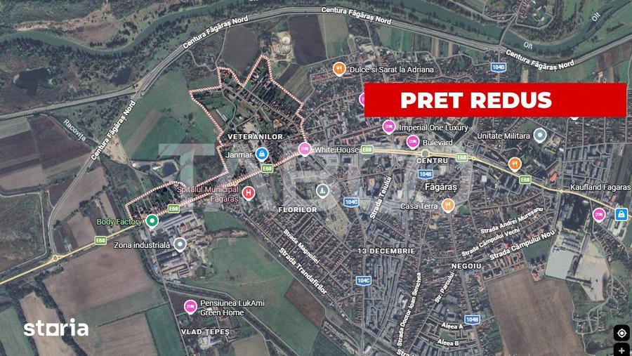 Teren de 500 mp, în Central