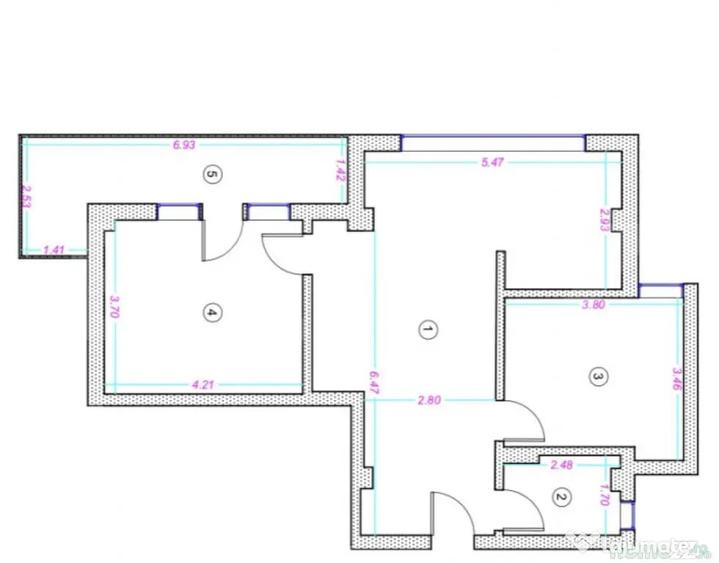 Apartament 3 camere, 66 mp, terasa, zona Donath - 4