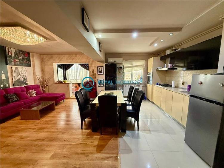 Apartament cu 3 camere decomandat, mobilat în Ultracentral