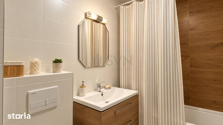 Apartament cu 2 camere semidecomandat în Nord