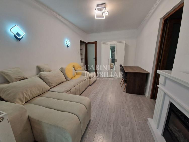 Apartament cu 2 camere nedecomandat, mobilat în Alexandru cel Bun