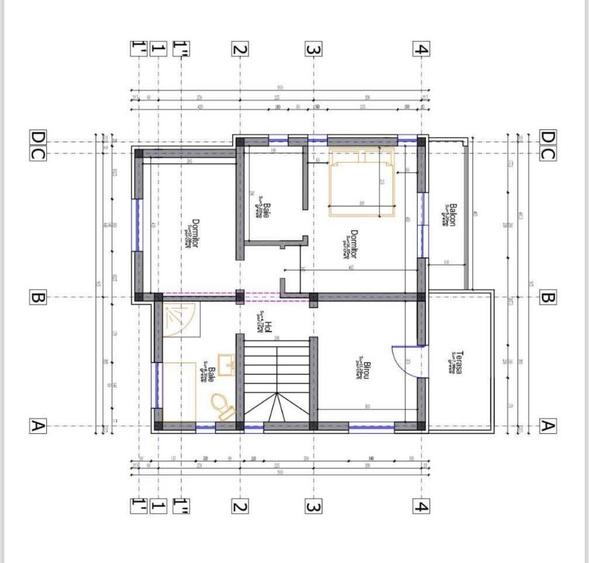 Casă cu 4 camere cu Teren 600 Mp în Baciu