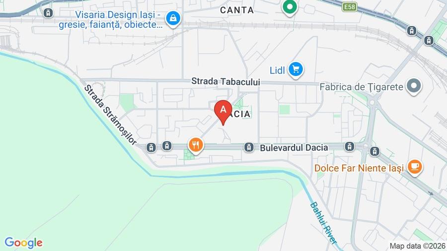 Apartament cu 3 camere decomandat, mobilat în Dacia
