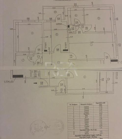 Apartament cu 4 camere semidecomandat, mobilat în Gorjului