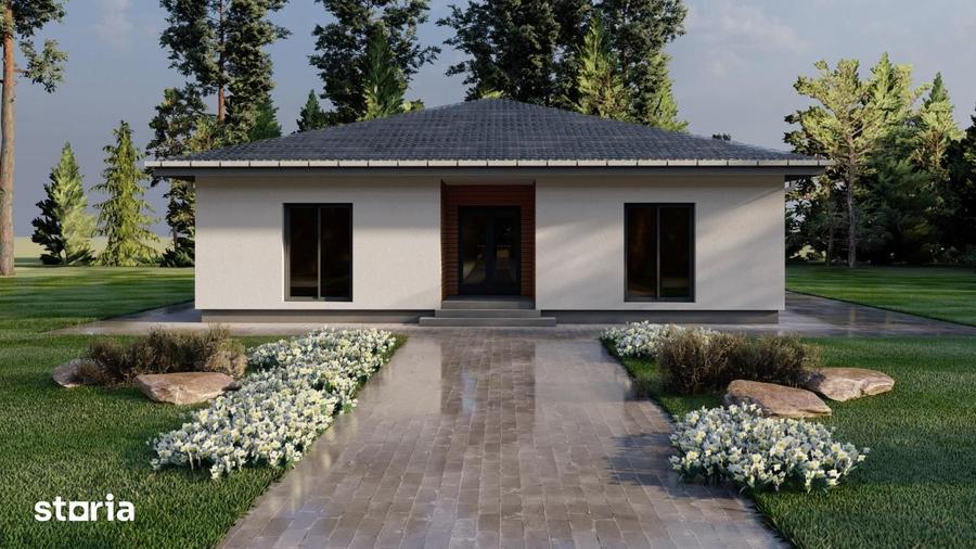 Casă cu 4 camere cu Teren 531 Mp în Central
