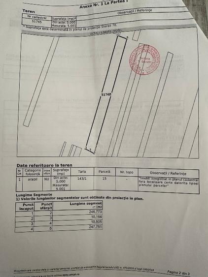 Teren agricol extravilan de 5001 mp, în Șimian