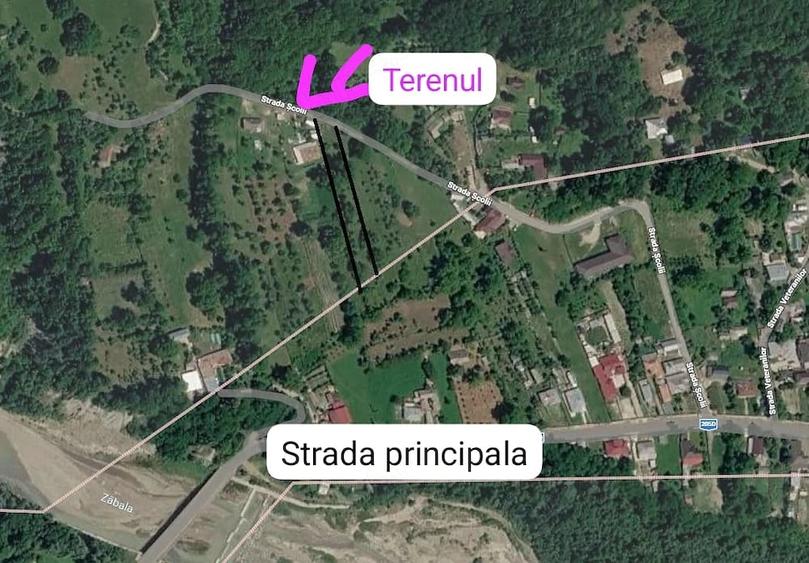 Teren de 1371 mp, în Prahuda