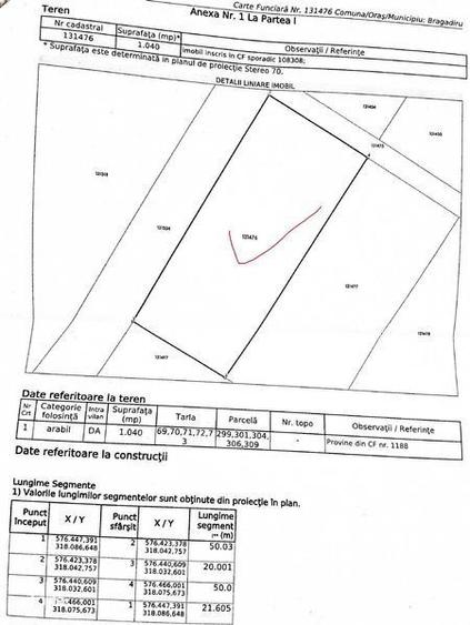 Vand Teren Intravilan 1040mp in Bragadiru - 2