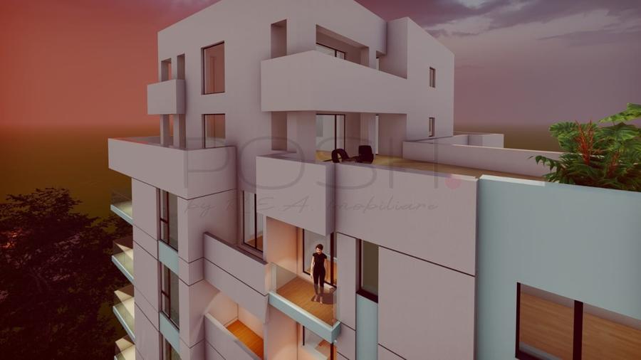 Apartament cu 3 camere semidecomandat în Moșilor