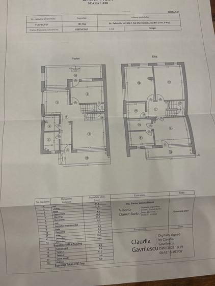 Casă cu 4 camere în Ghermănești