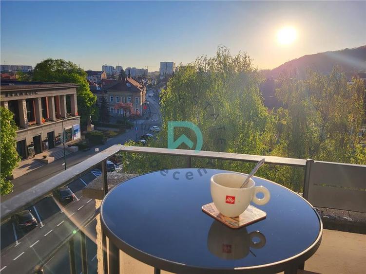 Apartament cu 2 camere semidecomandat, mobilat în Ultracentral