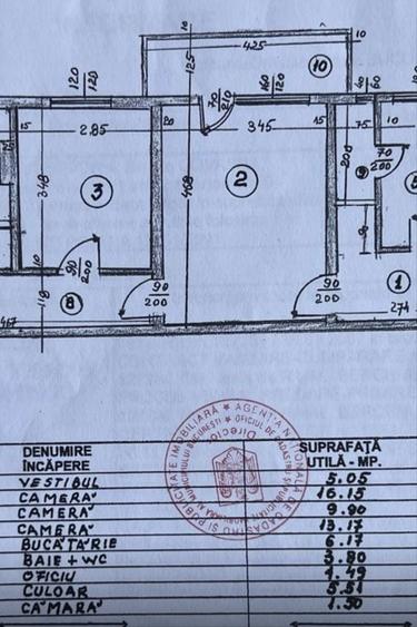 Apartament cu 3 camere semidecomandat în Alexandru Obregia