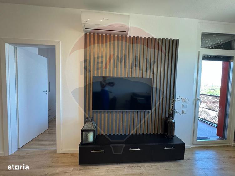 Apartament cu 2 camere, mobilat în 6 Vânători