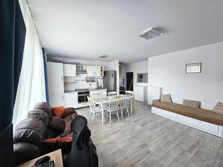 Apartament cu 2 camere semidecomandat, mobilat în Torontalului