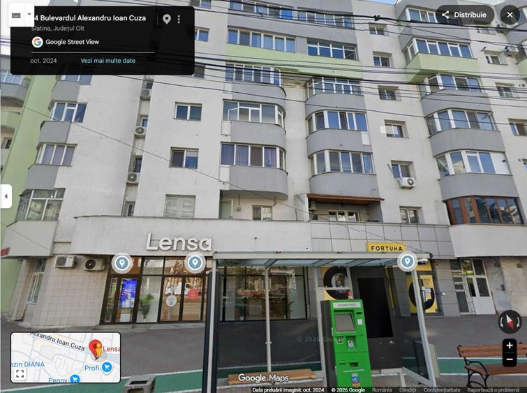 Apartament cu 2 camere decomandat în Ultracentral