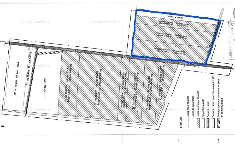 Teren Construcții intravilan de 59600 mp, în Feldioara