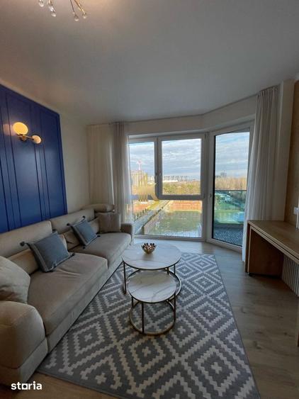 Apartament cu 2 camere semidecomandat în Tei