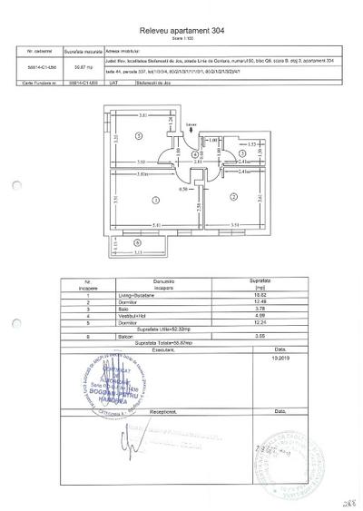 Apartament cu 3 camere decomandat, mobilat în Ștefăneștii de Jos