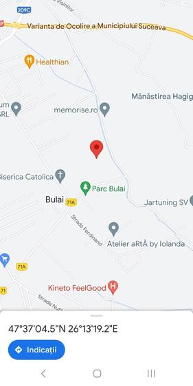 Teren de 520 mp, în Bulai