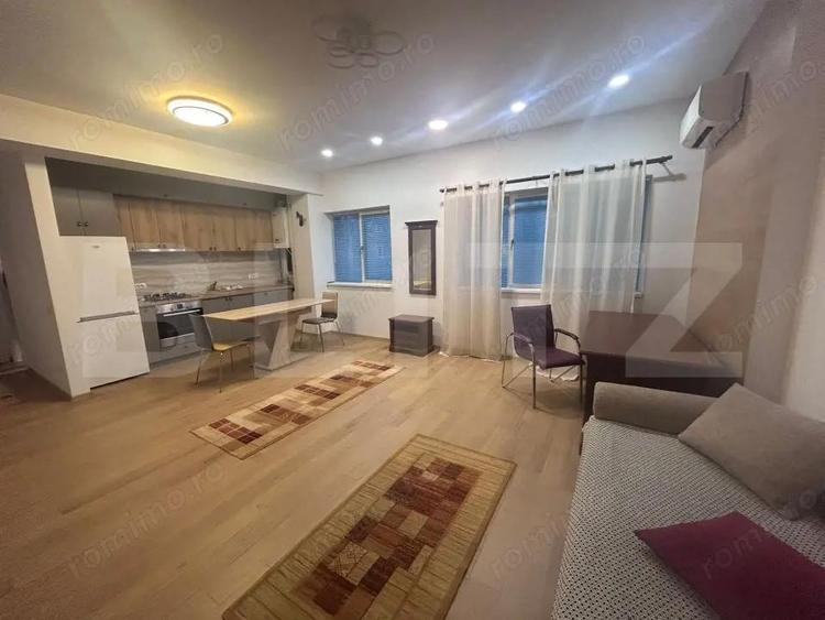 Apartament cu 2 camere, mobilat în 1 Mai
