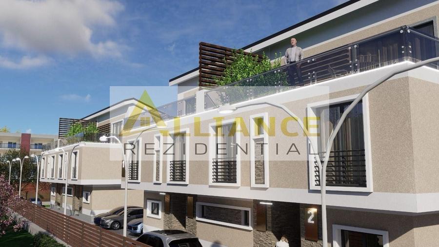Popesti Leordeni-Duplex 5 camere - 4 bai-Terasa + Curte-250 MP - 16