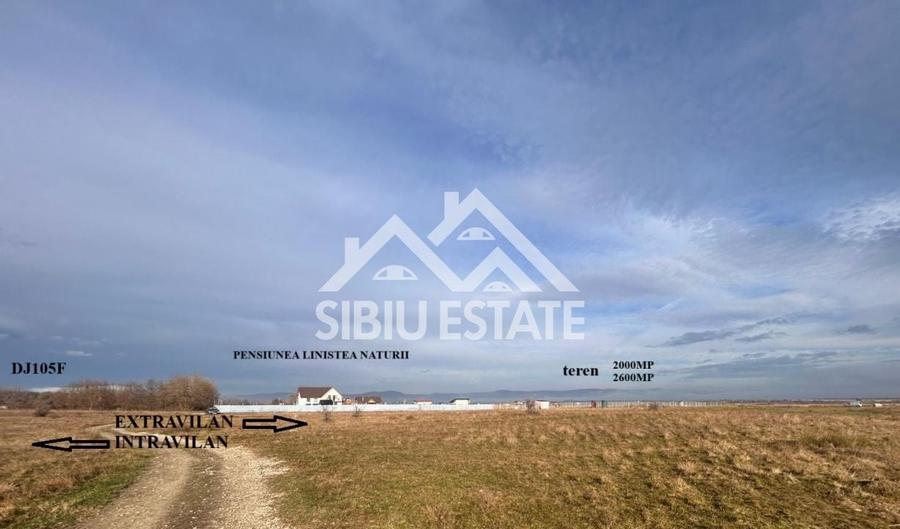 Teren agricol extravilan de 2000 mp, în Sud