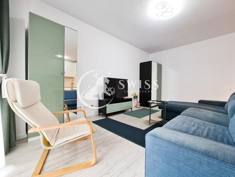 Apartament cu 2 camere semidecomandat, mobilat în Bună Ziua