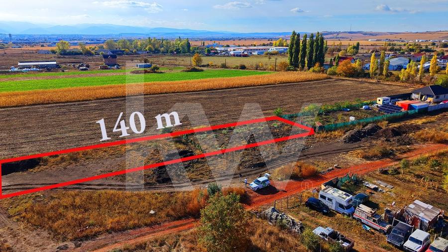 Teren Construcții intravilan de 2000 mp, în Viile Sibiului
