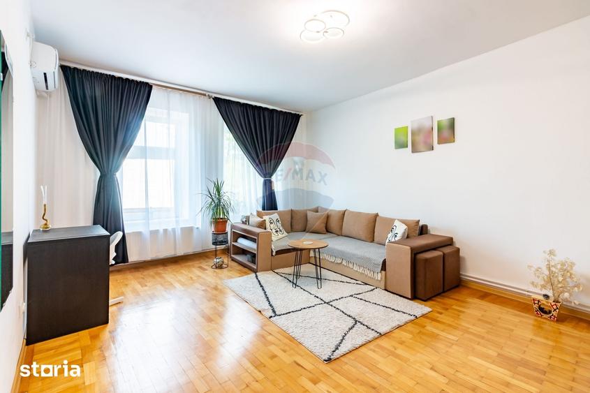 Apartament cu 3 camere decomandat în Cișmigiu