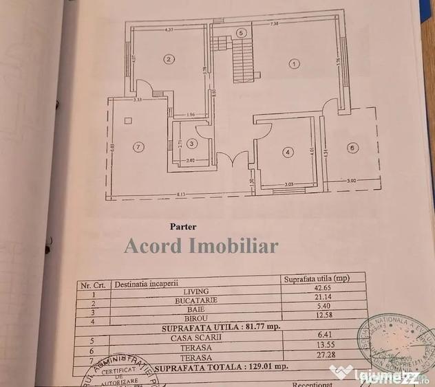 Casă cu 5 camere cu Teren 440 Mp în Valu lui Traian