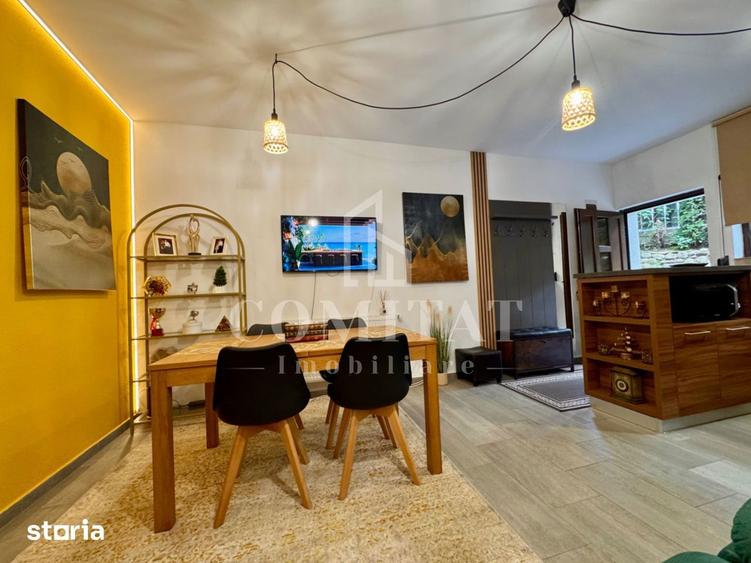 Apartament cu 3 camere, mobilat în Bună Ziua