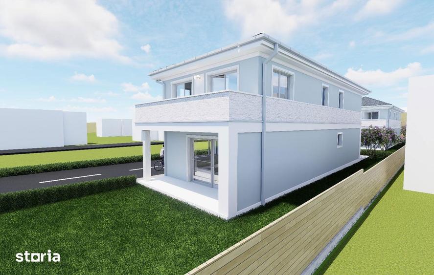 Teren 1500 mp, 3 parcele cu AC pentru case individuale, Floresti - 14