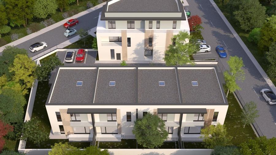 Duplex cu 4 camere cu Canalizare în Central