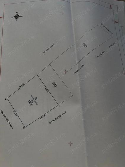Teren de 6078 mp, în Suseni