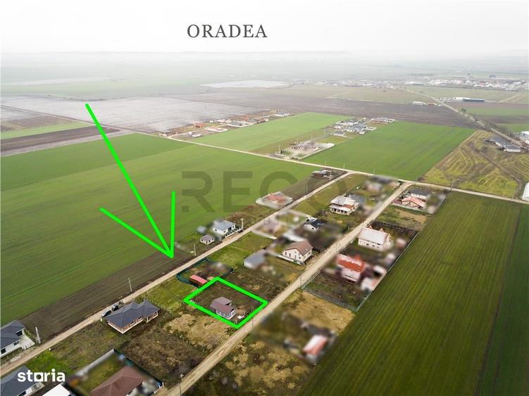 Casă cu 3 camere cu Teren 586 Mp în Livada de Bihor
