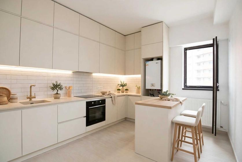 Apartament cu 3 camere decomandat în Central